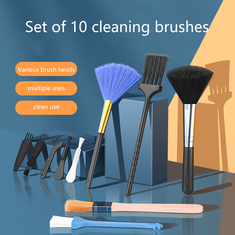 Laptop Accessories Cleaning Kit - Reinigingsgereedschap voor laptoptoetsenborden borstelset 10 stuks