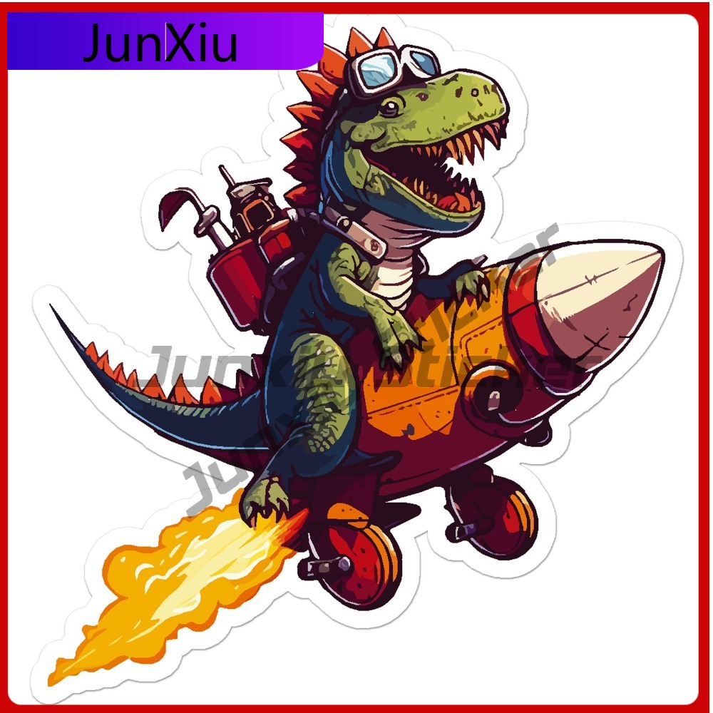 Laptop Accessories You Must Have - Dinosaur On Rocket Uniek, krasbestendig, esthetisch