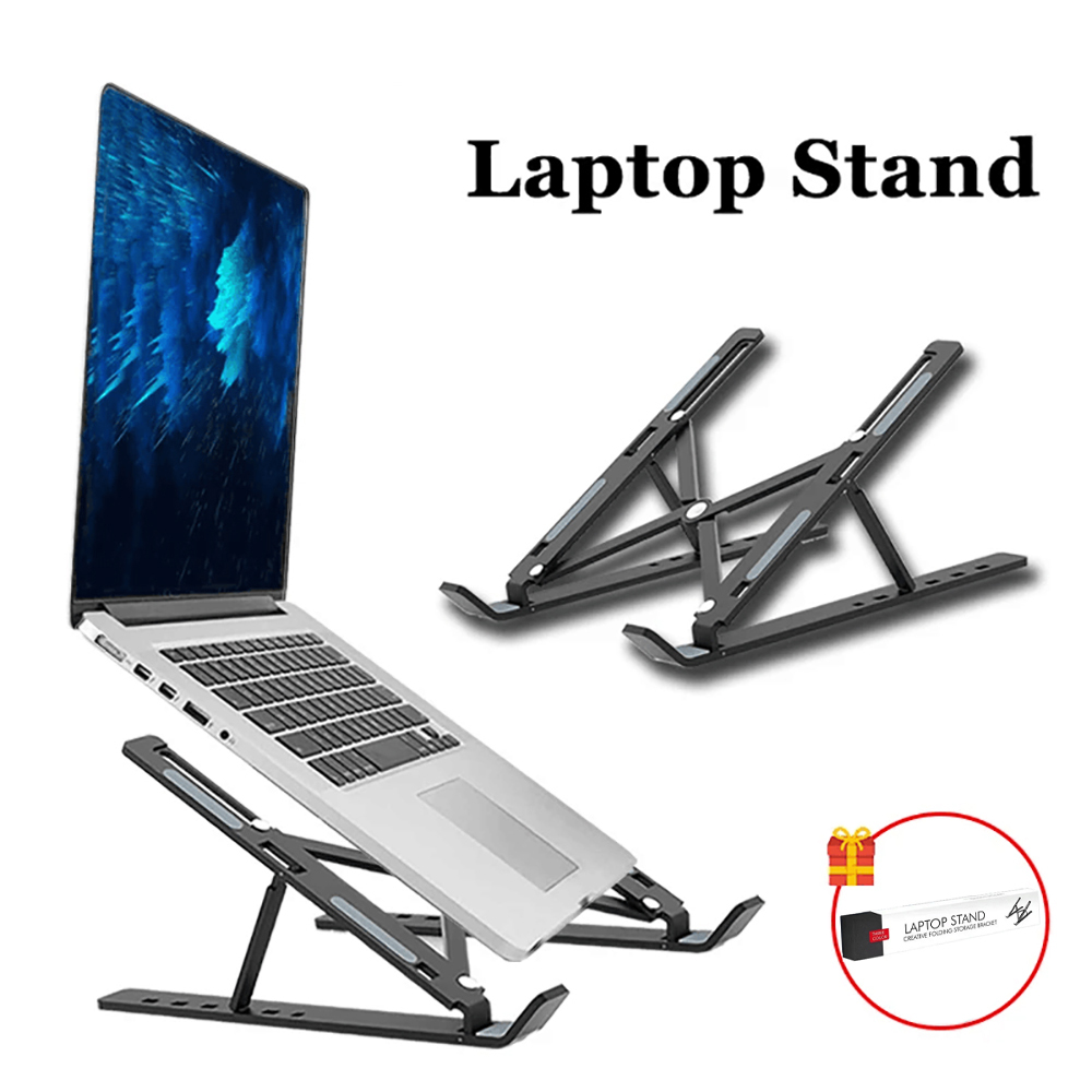 Laptop Accessories Distributor - Laptopstandaard Draagbare opvouwbare notebookbeugel Verstelbare computermonitorhouder