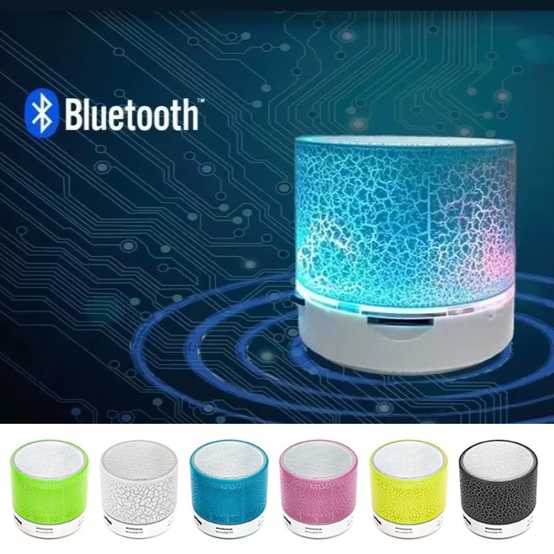 Laptop Accessories Distributor - Mini Bluetooth-luidspreker Draadloze luidspreker Crack LED