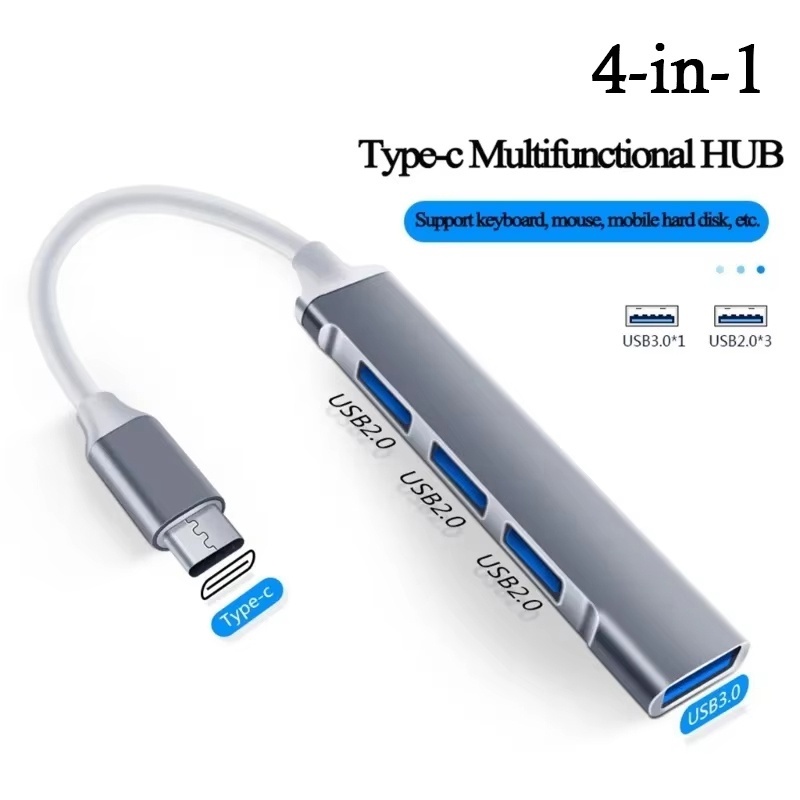 Laptop Accessories Distributor - 4-poorts Multi Splitter USB 3.0 Hub