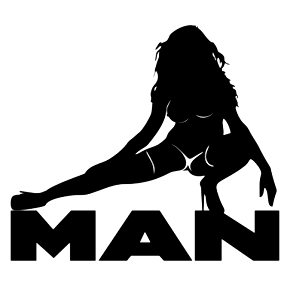 Laptop Accessories Girls - Man meisje sexy auto sticker creatieve