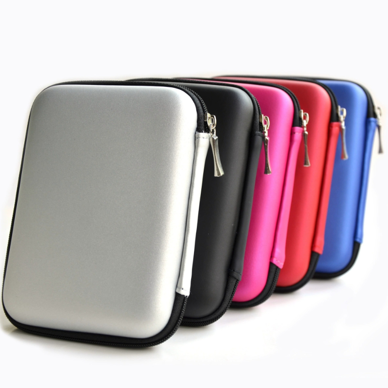 Laptop Accessories Pouch - 2,5 inch draagbare EVA-opbergtas voor harde