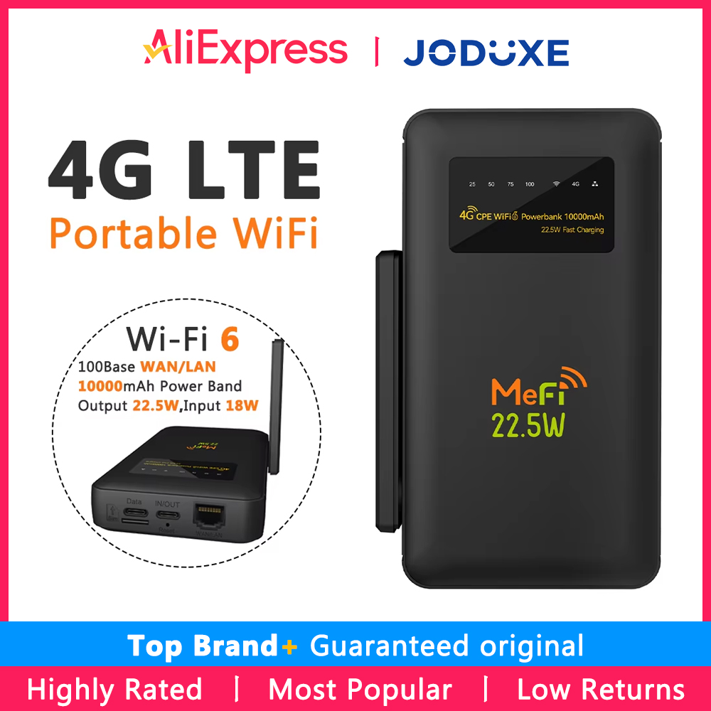 Laptop Accessories Distributor - JODUXE-Link 4G LTE mobiele router Draagbare
