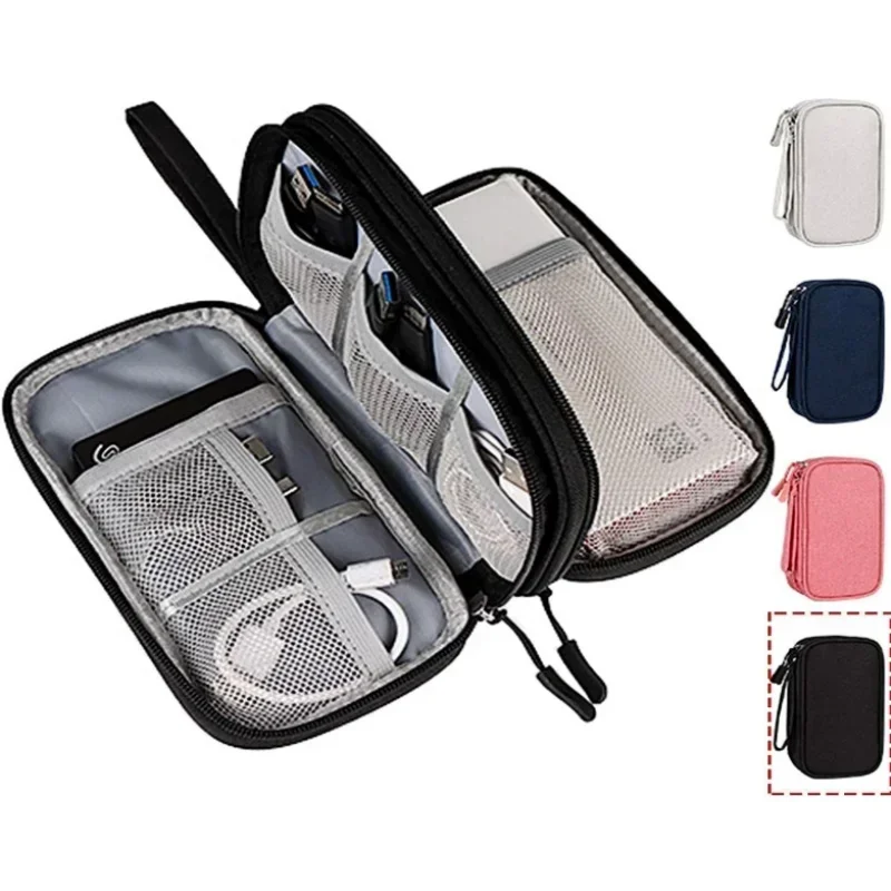 Cable Management Bag - Reiskabeltas Draagbare digitale opbergtas Oplader Datakabel
