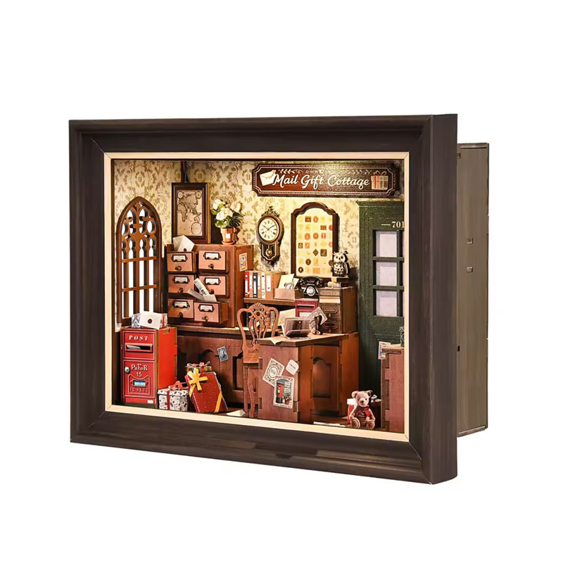 Laptop Accessories Light - Vintage Book Nook Kit met LED-licht,