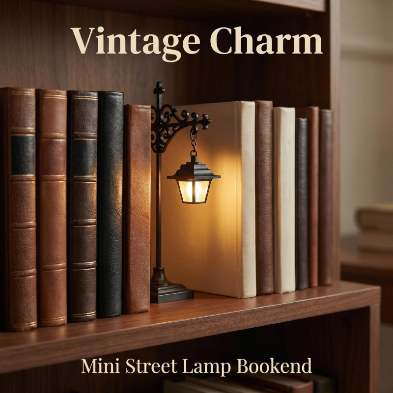 Laptop Accessories Light - Retro Bibliotheeklantaarn Decoratieve Boekenplankverlichting Creatief Boekenhoek