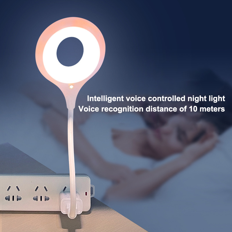 Laptop Accessories Light - Intelligent spraakgestuurd nachtlampje Draagbare LED-boeklamp USB
