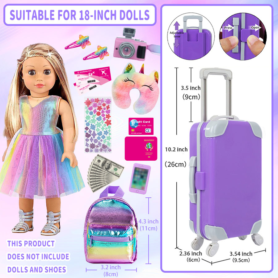 18 inch poppenkleding en acces - Laptop Accessories Girls recensie en prijs