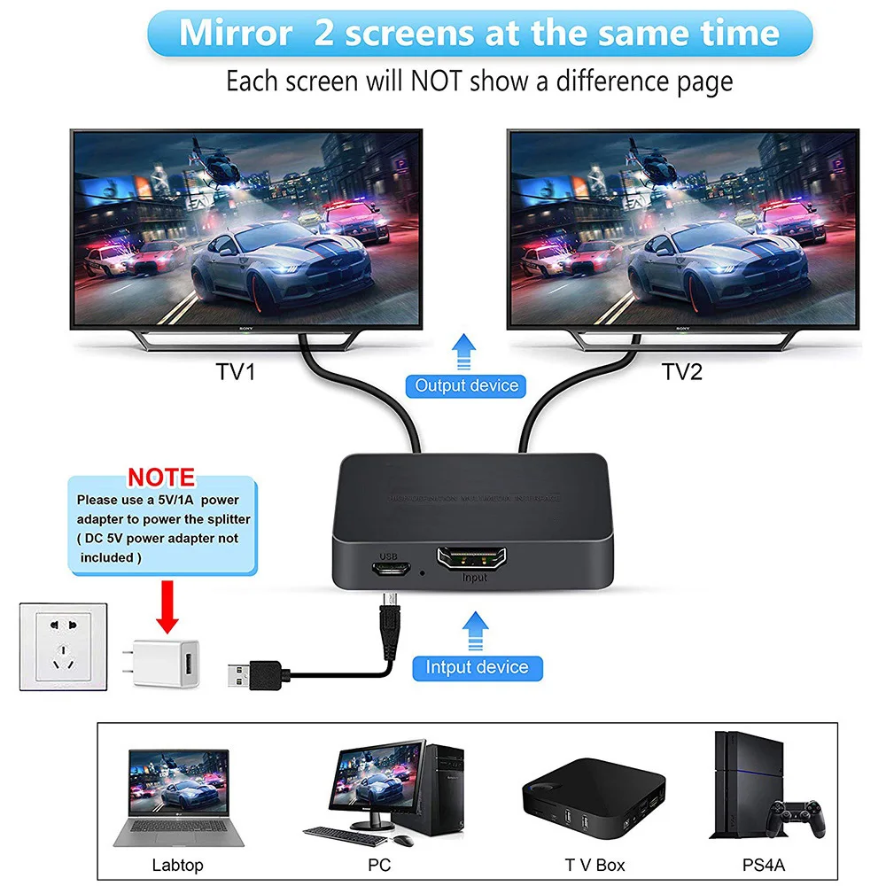 1-in-2-Out 4K Switch Video HDM - Laptop Accessories Distributor recensie en prijs