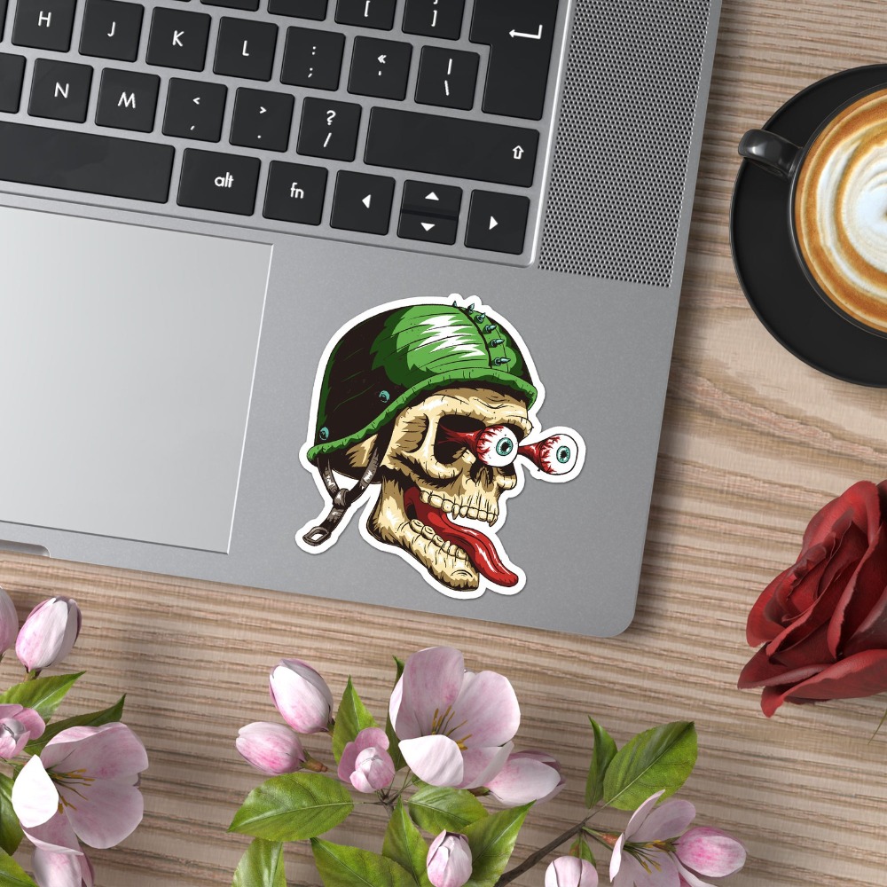 Schedel Oogbollen Vinyl Anime  - Laptop Accessories You Must Have recensie en prijs