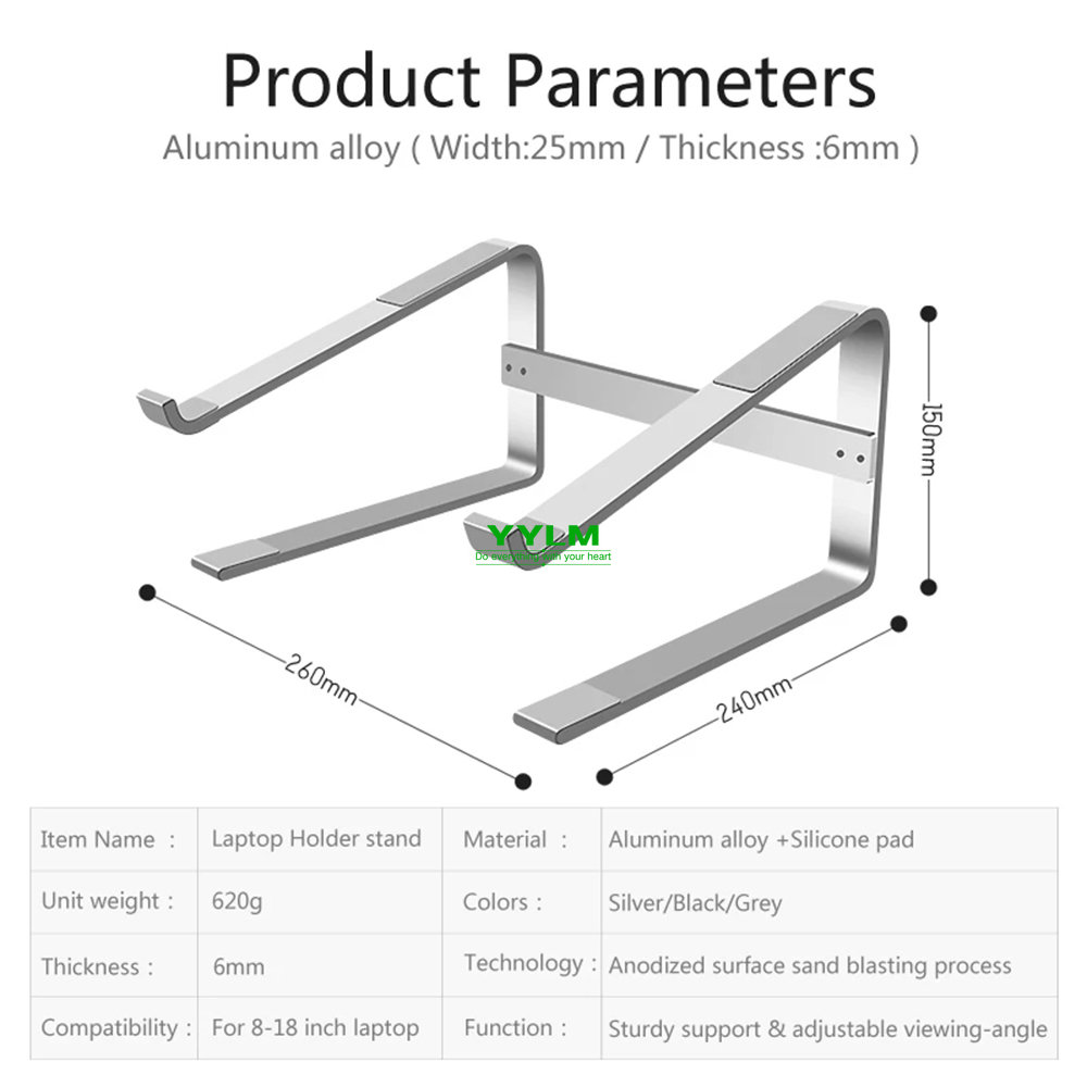 Aluminium laptopstandaard Note - Laptop Accessories Distributor recensie en prijs