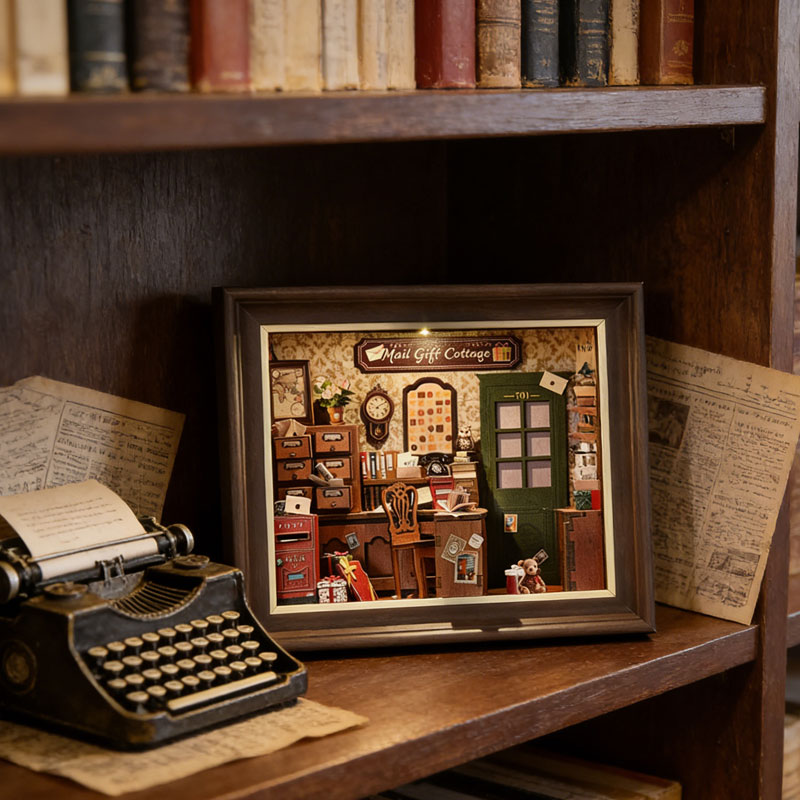 Vintage Book Nook Kit met LED- - Laptop Accessories Light recensie en prijs