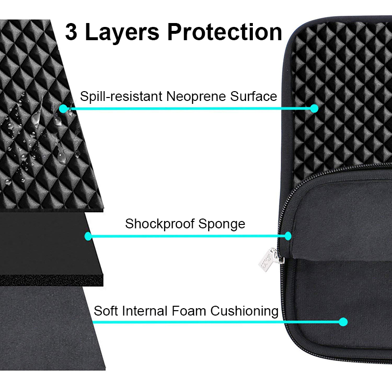 Zwarte Laptoptas 11 12 14 15 1 - Laptop Sleeve Neoprene recensie en prijs