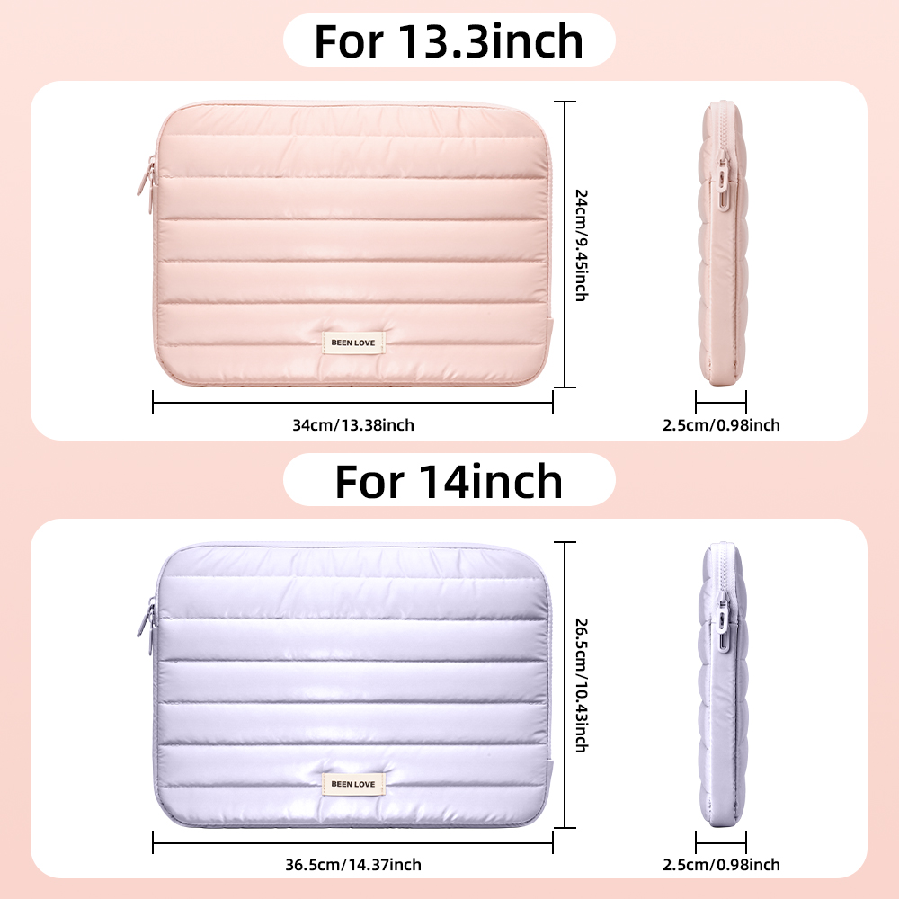 13/14 Inch Puffy Laptop Sleeve - Laptop Sleeve Neoprene recensie en prijs