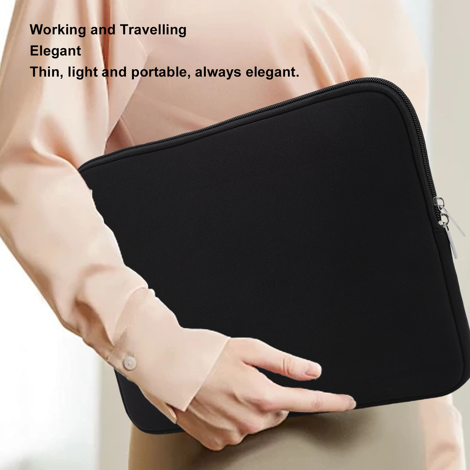 Tablettas Zwart waterdicht neo - Laptop Sleeve Neoprene recensie en prijs