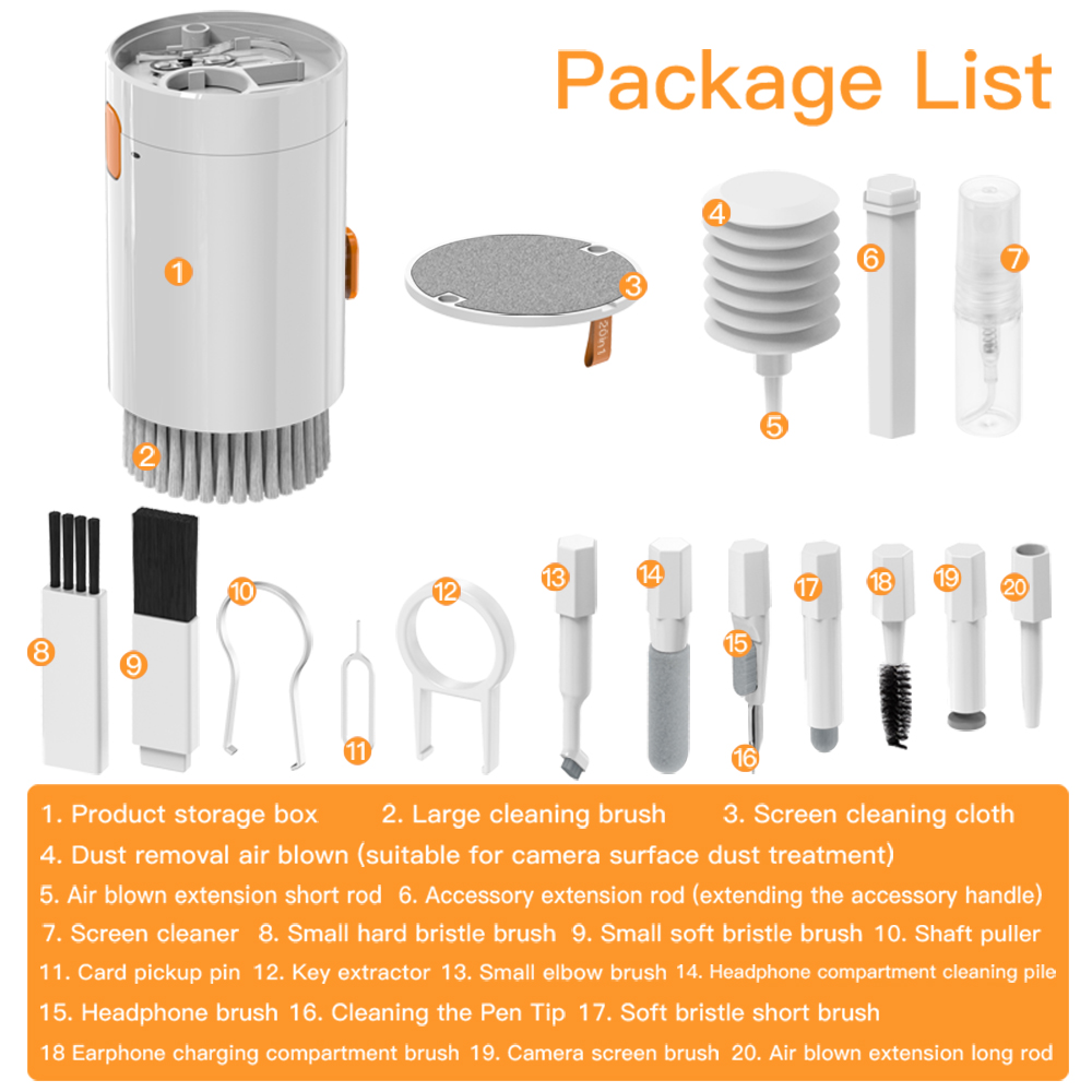 Multifunctioneel elektronisch  - Laptop Accessories Cleaning Kit recensie en prijs
