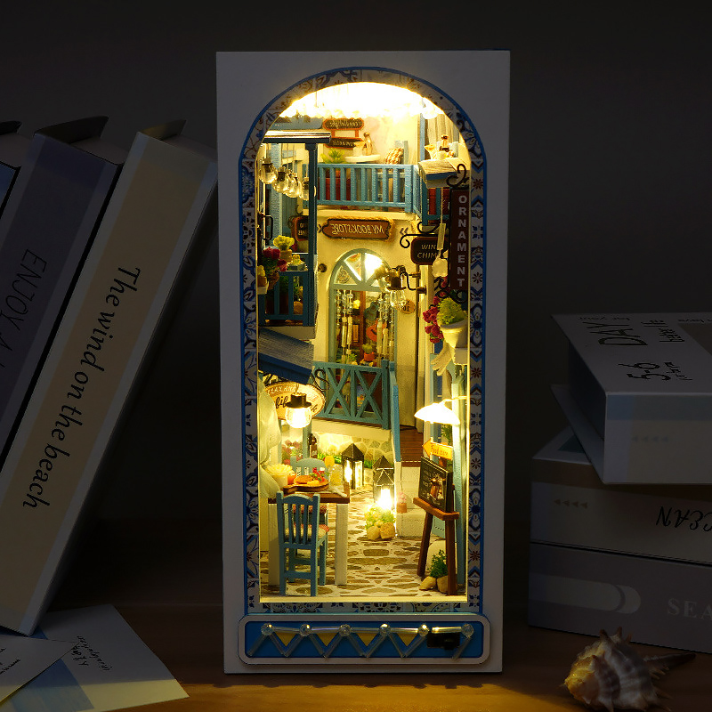 DIY Book Nook Kit Houten mini- - Laptop Accessories Light recensie en prijs